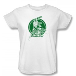 Green Lantern - All In All Womens T-Shirt In White