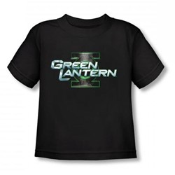 Green Lantern - Movie Logo Toddler T-Shirt In Black