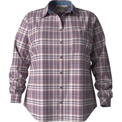 売れ筋商品|||ディッキーズ カットソー トップス レディース Flannel Long-Sleeve Shirt - Women's Fired Brick Fireside Ombre Plaid Women's Long Sleeve Plaid Shirt | Dickies - Dickies US
