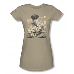 Elvis - Upper G.I. Juniors T-Shirt In Sand