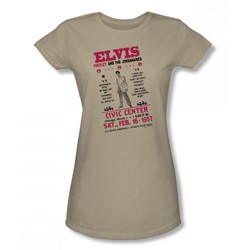 Elvis - Jordanaires Juniors T-Shirt In Sand