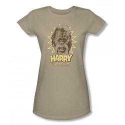 Nbc - Harry Head Juniors T-Shirt In Sand