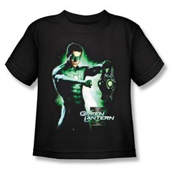Green Lantern - Hal & Battery Juvee T-Shirt In Black