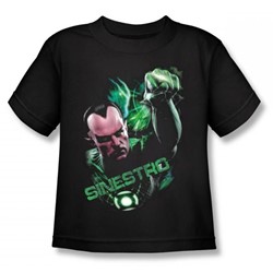 Green Lantern - Sinestro Ring Juvee T-Shirt In Black
