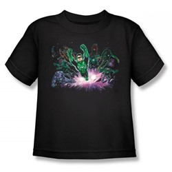 Green Lantern - Leading The Way Juvee T-Shirt In Black