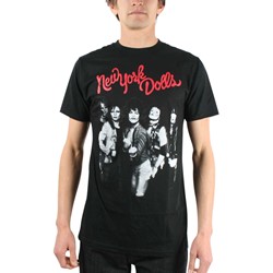 New York Dolls - Trash Photo Mens T-Shirt In Black