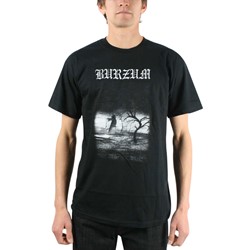 Burzum - Mens When Night Falls T-shirt in Black