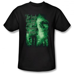 Lord Of The Rings - King Of The Dead Adult  Short Sleeve T-Shirt In Black