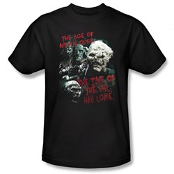 Lord Of The Rings - Time Of The Orc Adult Short Sleeve  T-Shirt In Black