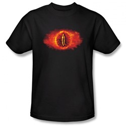 Lord Of The Rings - Eye Of Sauron Adult Heather T-Shirt In Black