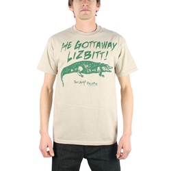 Swamp People - Mens He Gottaway Lizbitt! T-Shirt In Sand