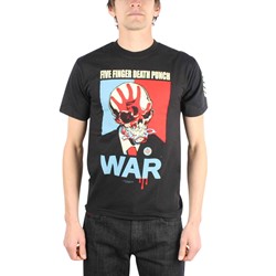 Five Finger Death Punch - War Mens T-Shirt In Black