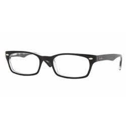 Ray-Ban - Womens Acetate Optical Frames In Top Black On