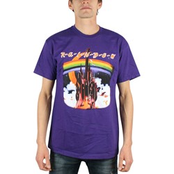 Rainbow - Purple Mens T-Shirt In Purple