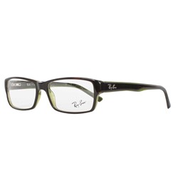 Ray-Ban - Mens Acetate Optical Frames in Havanna/Crystal Lime