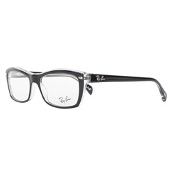 Ray-Ban - Womens Acetate Optical Frames in Black/Crystal