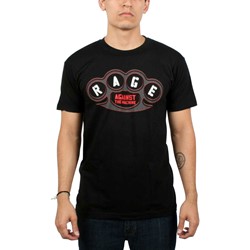 Rage Against The Machine - Brass Knuckles Mens T-Shirt In Black