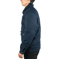 Brixton 2024 Zumiez Men's Navy Blue Menace Bomber Jacket NWT Size Medium