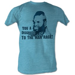 Mr. T - Mens Disgrace2 T-Shirt In Turquoise Heather