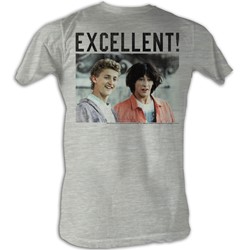 Bill And Ted - Mens Excellent T-Shirt In Gray Heather