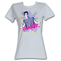 Saved By The Bell - Womens Player T-Shirt In Silver