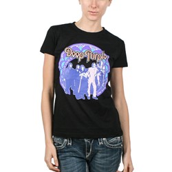 Deep Purple - Frame Womens T-Shirt in Black