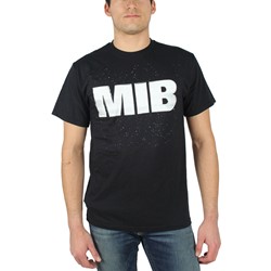 Men In Black - Mens Original Logo T-Shirt in Black