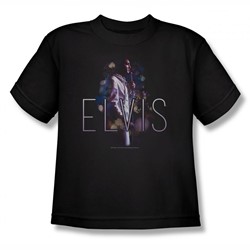 Elvis Presley - Big Boys Dream State T-Shirt In Black