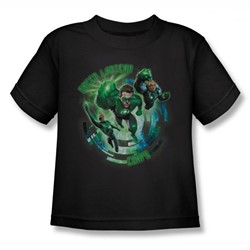 Green Lantern - Little Boys Corps(Movie) T-Shirt In Black
