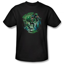 Green Lantern - Mens Corps(Movie) T-Shirt In Black