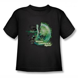 Green Lantern - Little Boys Beware The Light(Movie) T-Shirt In Black