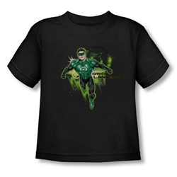 Green Lantern - Toddler Otherworldly Might(Movie) T-Shirt In Black