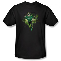 Green Lantern - Mens Otherworldly Might(Movie) T-Shirt In Black