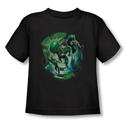 Green Lantern - Toddler Corps(Movie) T-Shirt In Black