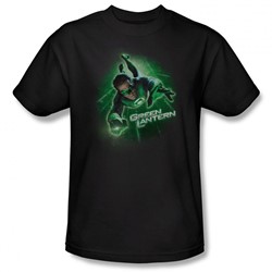 Green Lantern - Mens Light The Way(Movie) T-Shirt In Black