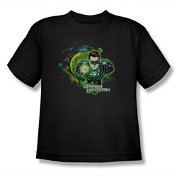 Green Lantern - Big Boys Power Ring(Movie) T-Shirt In Black