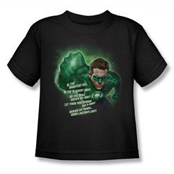 Green Lantern - Little Boys Brightest Day(Movie) T-Shirt In Black