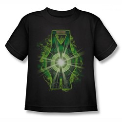 Green Lantern - Little Boys Battery(Movie) T-Shirt In Black