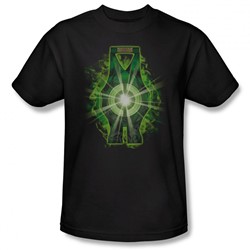 Green Lantern - Mens Battery(Movie) T-Shirt In Black