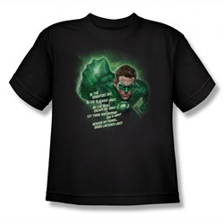Green Lantern - Big Boys Brightest Day(Movie) T-Shirt In Black