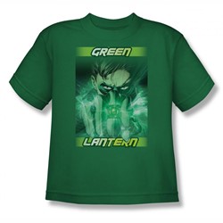 Green Lantern - Big Boys In Your Face(Movie) T-Shirt In Kelly Green