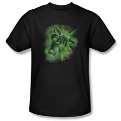 Green Lantern - Mens Emerald Energy(Movie) T-Shirt In Black