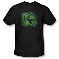 Green Lantern - Mens Ring Capacity(Movie) T-Shirt In Black