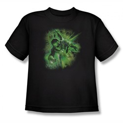 Green Lantern - Big Boys Emerald Energy(Movie) T-Shirt In Black