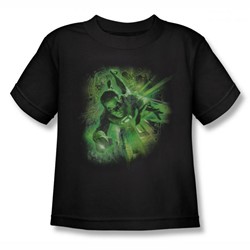 Green Lantern - Little Boys Emerald Energy(Movie) T-Shirt In Black