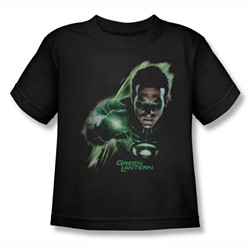 Green Lantern - Little Boys Emerald Light(Movie) T-Shirt In Black
