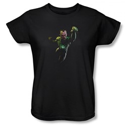 Green Lantern - Womens Sinestro(Movie) T-Shirt In Black