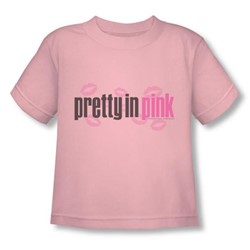 Pretty In Pink - Toddler Logo T-Shirt In Black