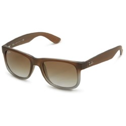 Ray-Ban - Mens Justin Sunglasses In Brown, Eye Size: 51