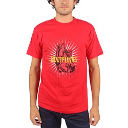 BodyPUNKS! - Mens Pumping Heart T-shirt In Red